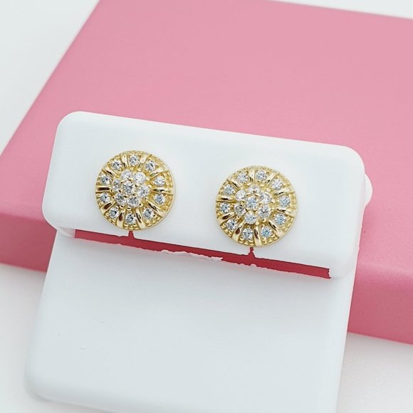 "925 Sterling Silver Cubic Zirconia Earrings, U19254621 - Picture 7 of 11